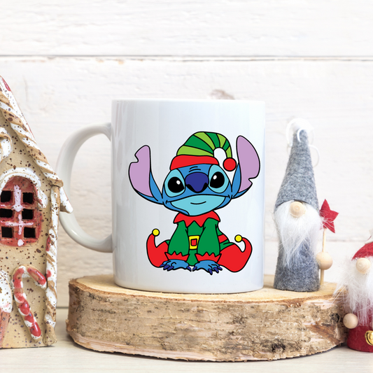 Elf Stitch Sublimation Mug