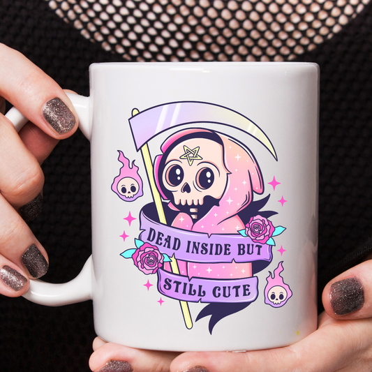 Dead Inside but still cute Mug