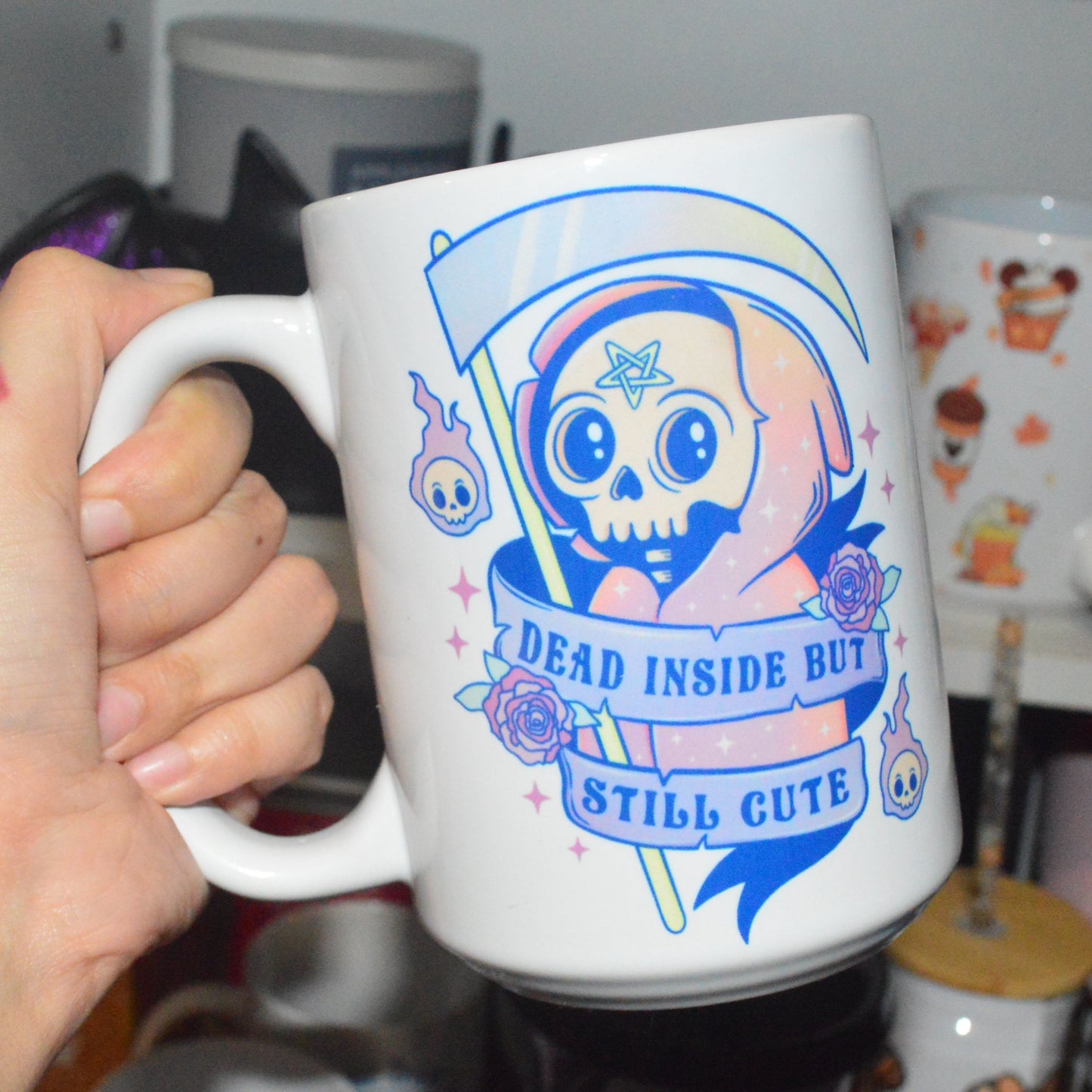 Dead Inside But Still Cute (15oz) Mug