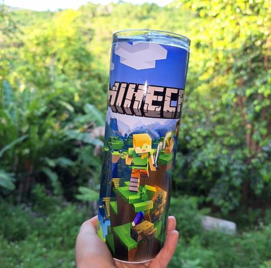 Minecraft 20oz Stainlees Steel Tumbler