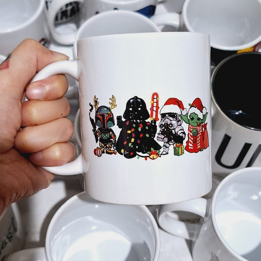 Star Wars Christmas Sublimation Mug