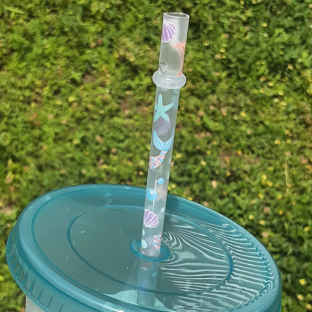 Mermaid Dreams Reusable Straw