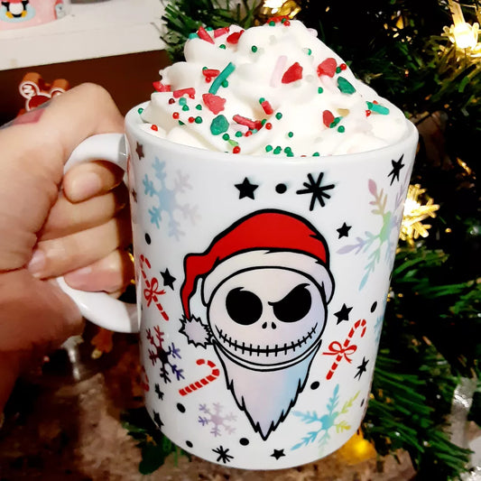 Jack Skellington Sandy Claws Mug