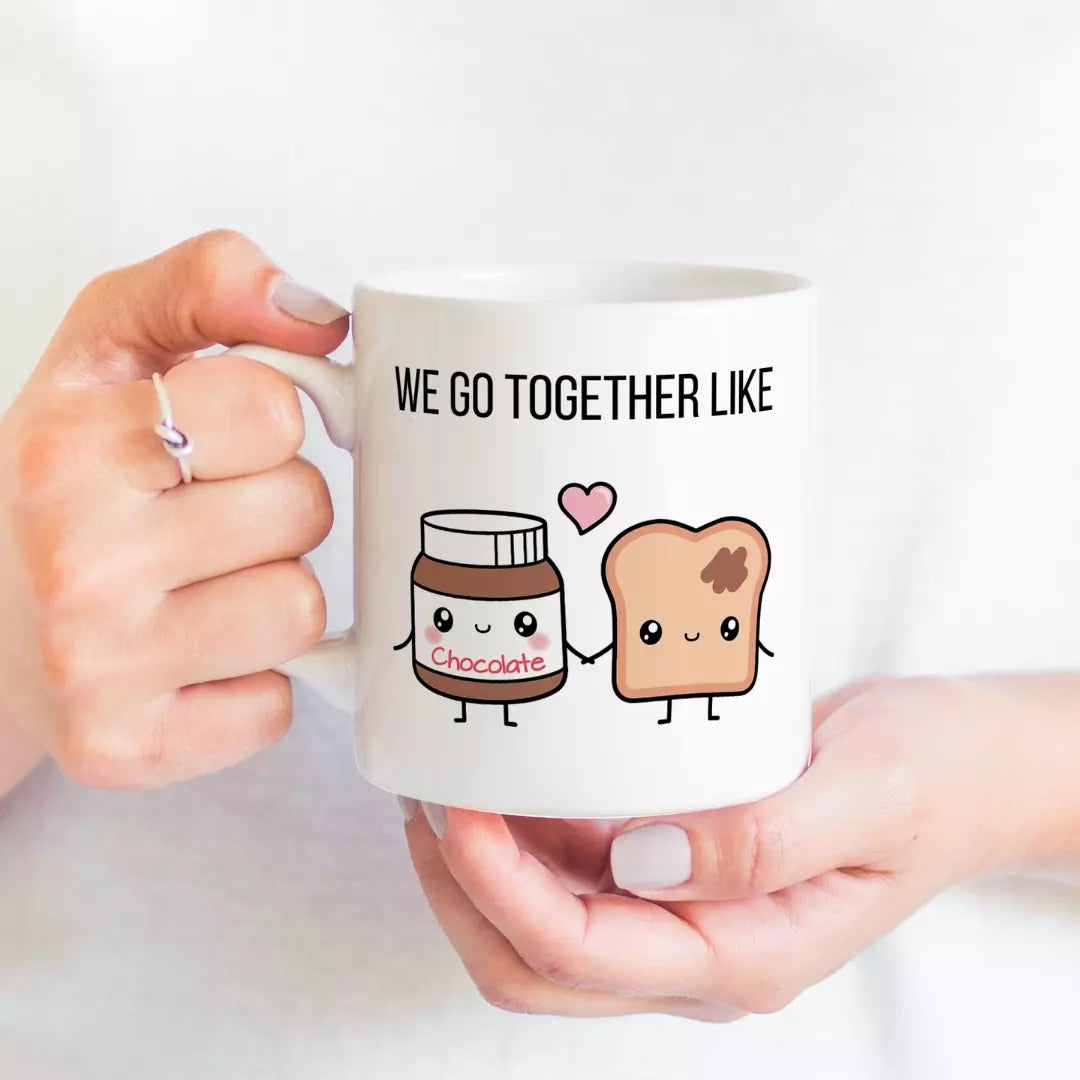 We go together like Toast and Peanut Butter