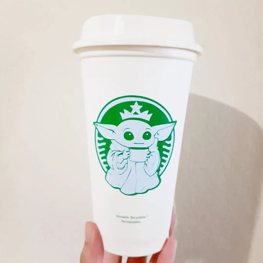 Baby Yoda Hot Cup