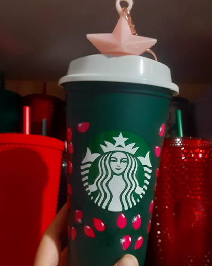 US Exclusive Starbucks Keychain/Hot Cup Stopper