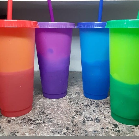 Personalized Color Changing Cold Cup