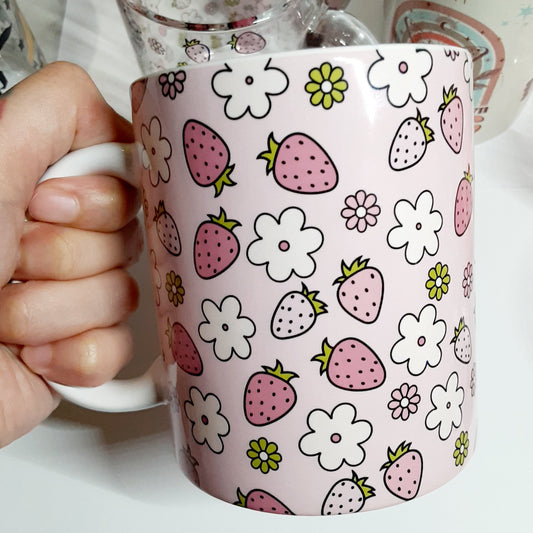 Strawberry Mug 11oz