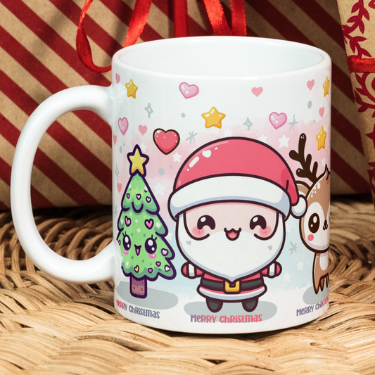 Kawaii Christmas Mug