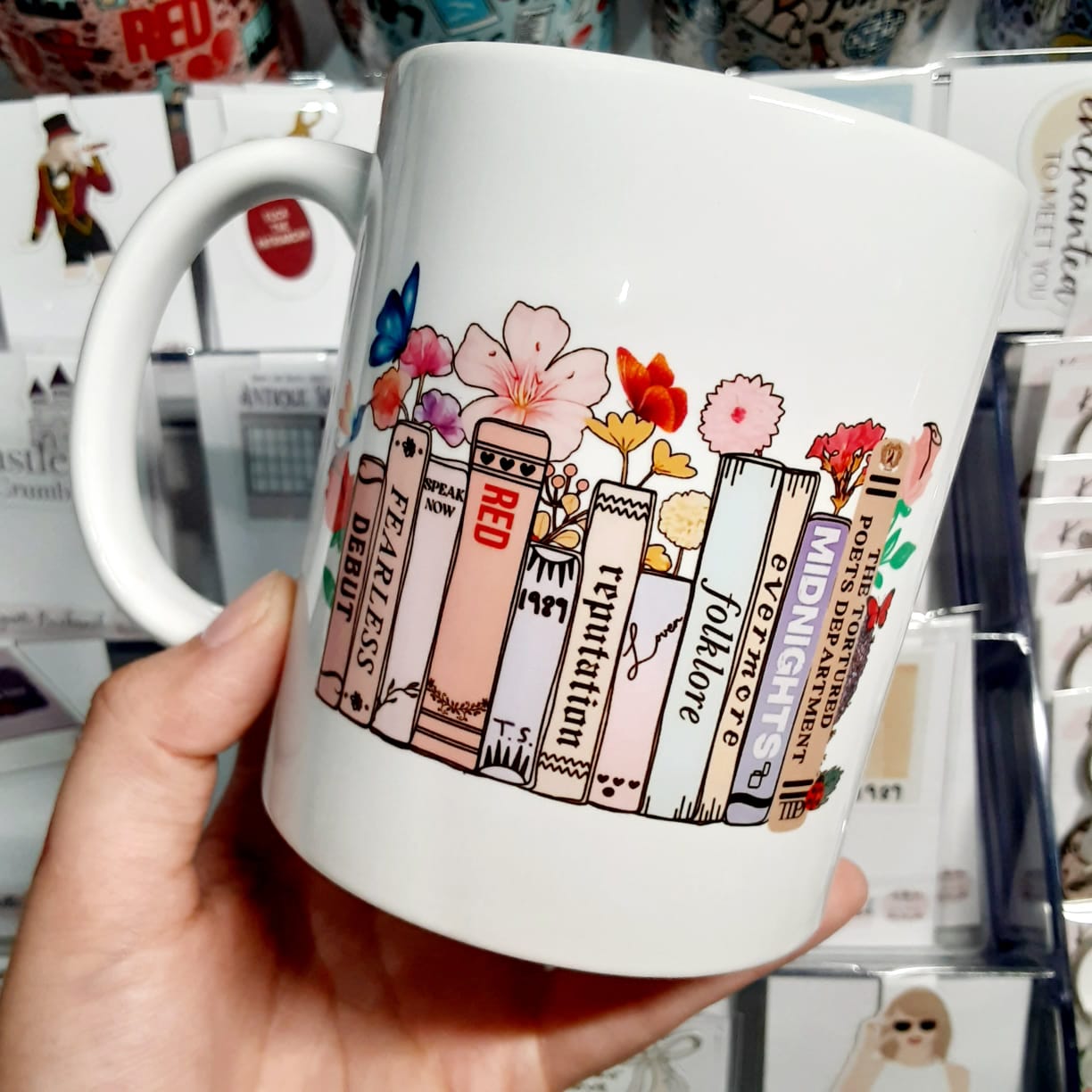 Taylor Swift Albums Ceramic Mug