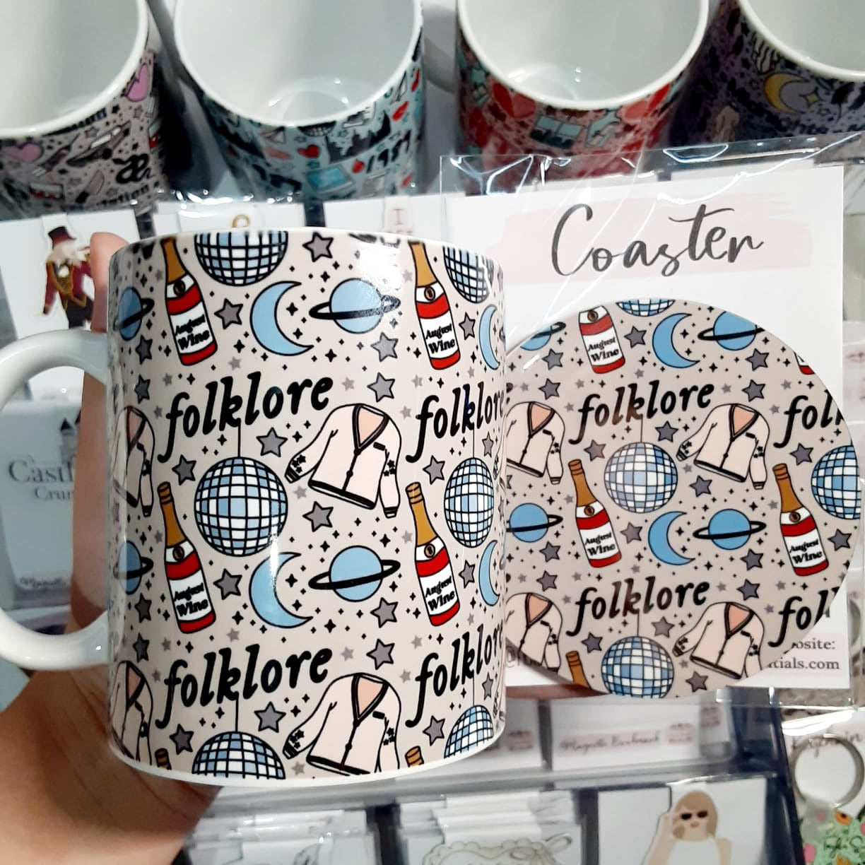 Folklore Mug and Coaster Set