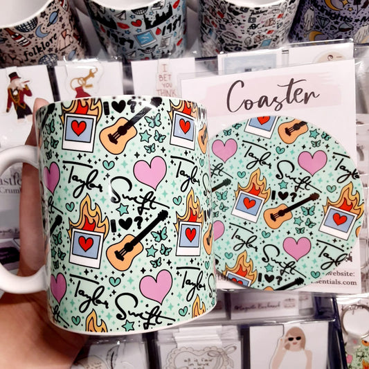 Taylor Swift Mug and Coaster Set