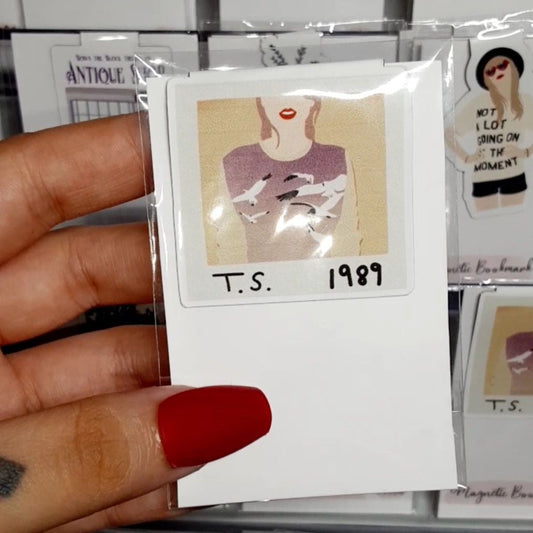 T.S 1989 Magnetic Bookmark