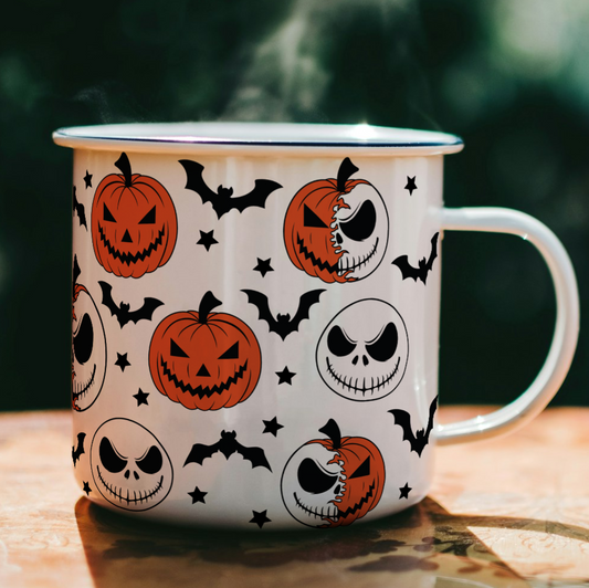 Jack Skellington Enamel Mug