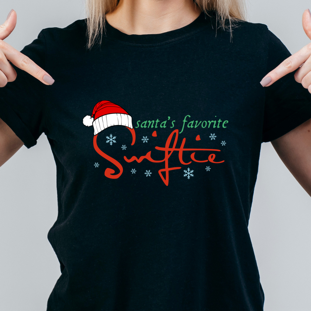 Santa's Favourite Swiftie T-Shirt