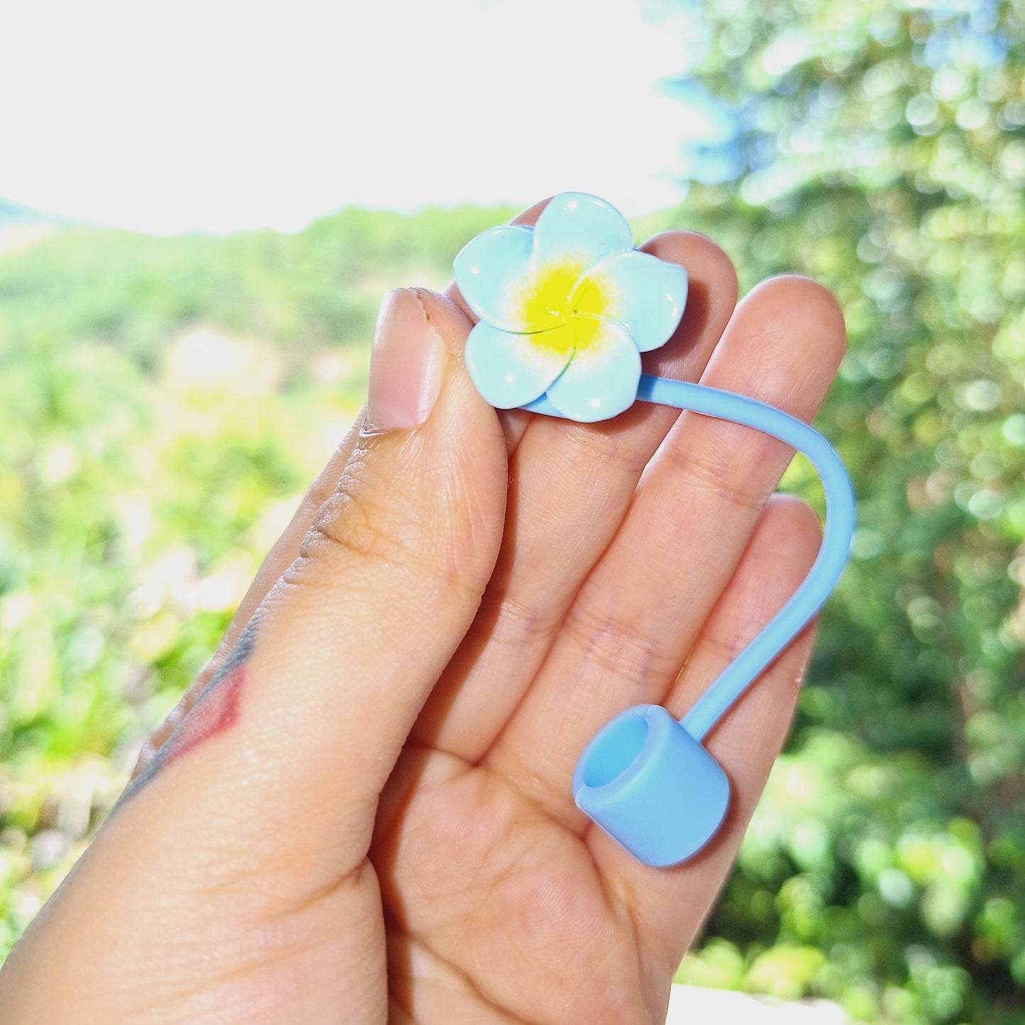 Flower Stanley Straw Topper
