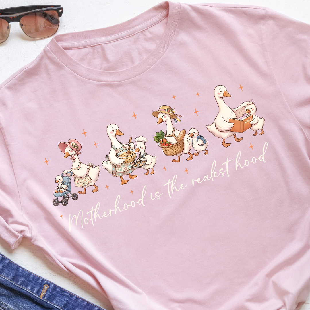 Motherhood is the realest hood Tshirt
