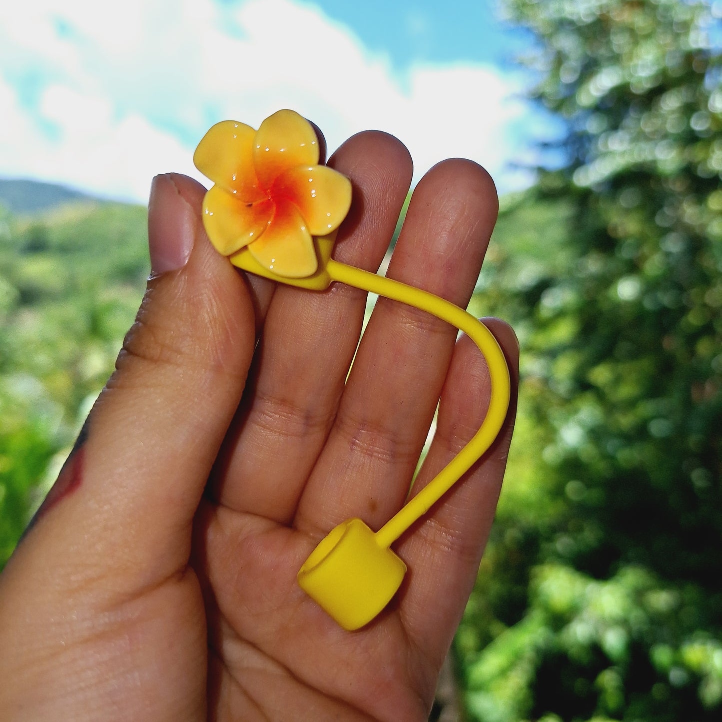 Flower Stanley Straw Topper