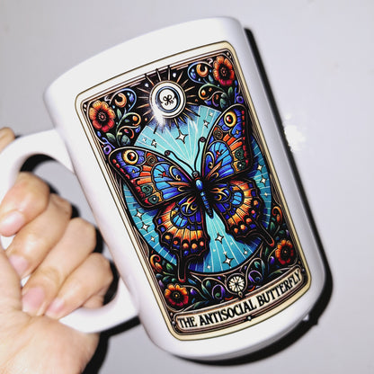 The Antisocial Butterfly 15oz Mug