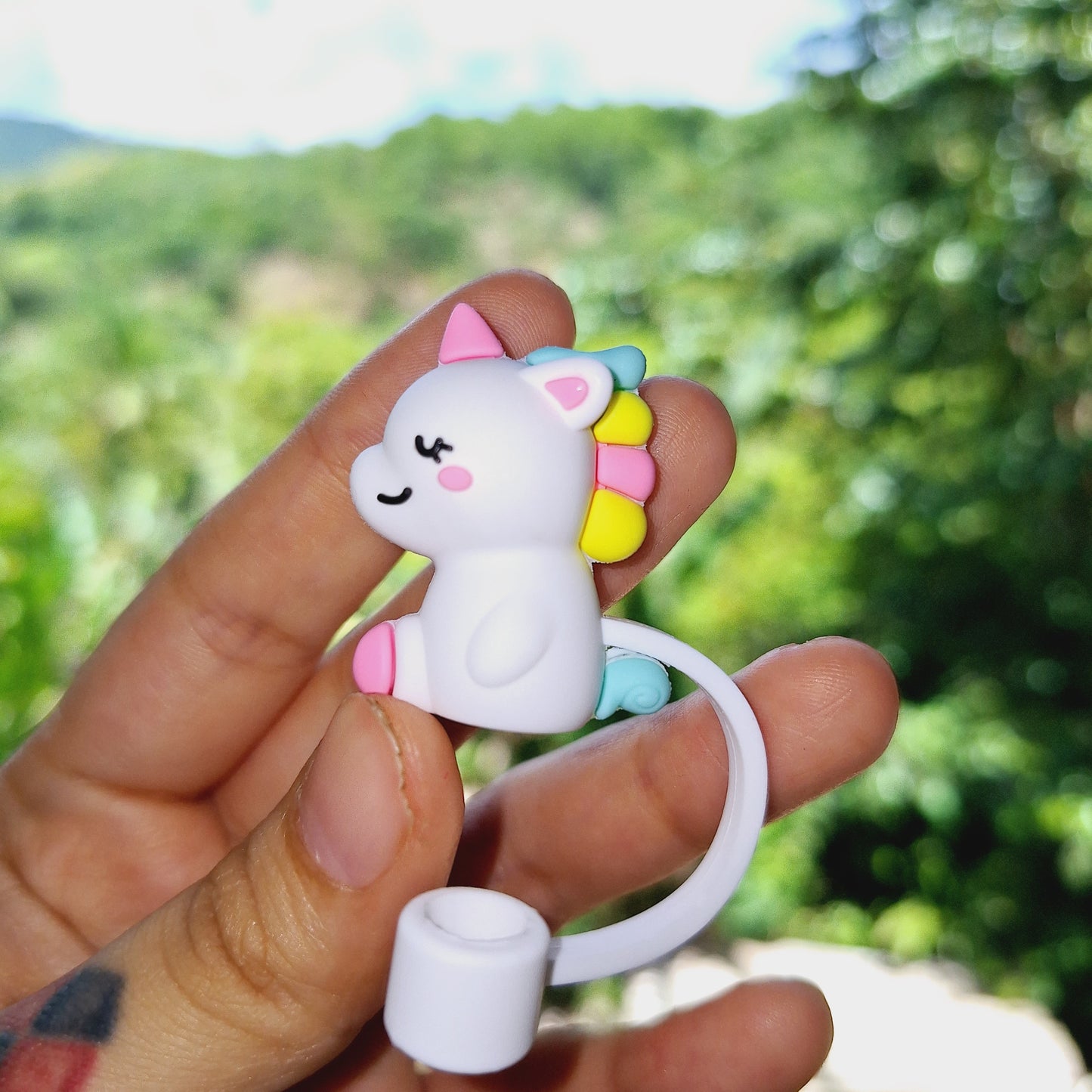 Unicorn Stanley Straw Topper