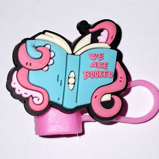 Bookish Stanley Straw Topper