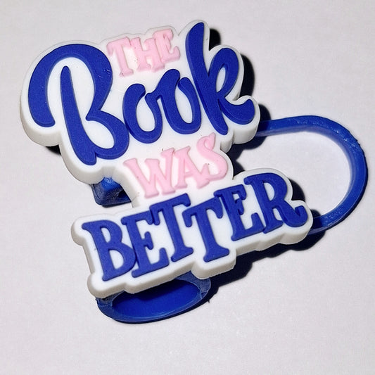 Bookish Stanley Straw Topper