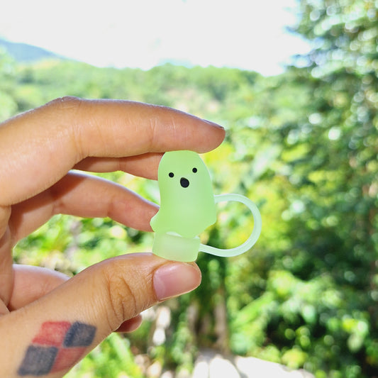 Ghost Glow in the Dark Stanley Straw Topper