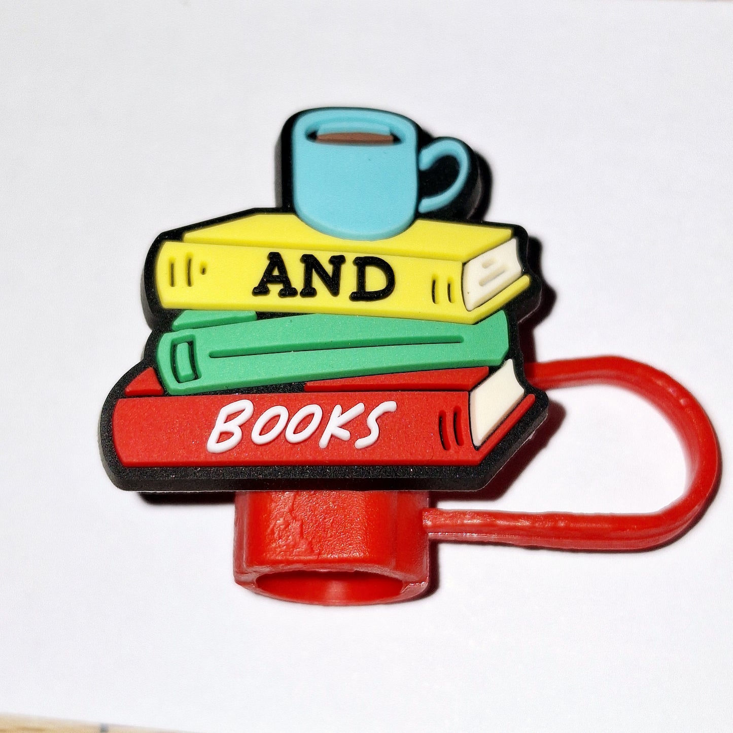 Bookish Stanley Straw Topper