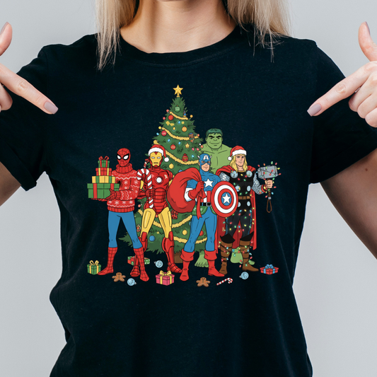 Avengers Christmas Tshirt