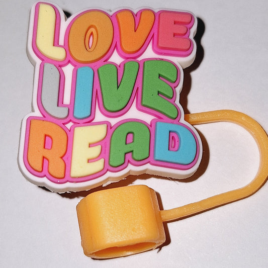 Bookish Stanley Straw Topper
