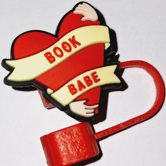Bookish Stanley Straw Topper