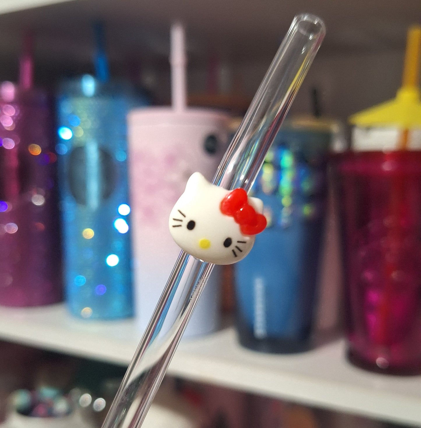 Hello Kitty Glass Straw