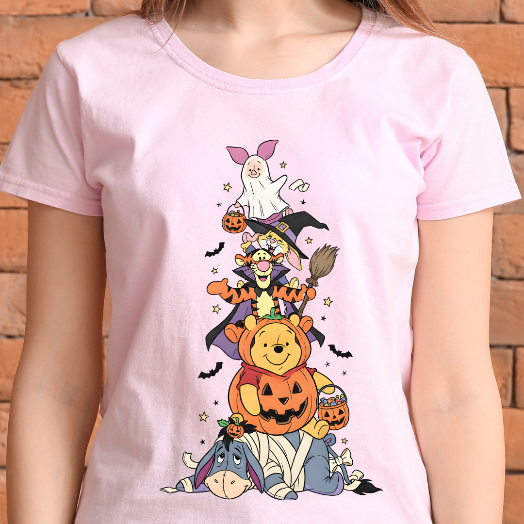 Halloween Pooh & Friends Tshirt