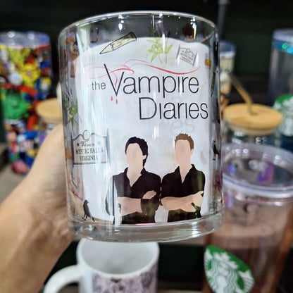 The Vampire Diaries Glass Mug