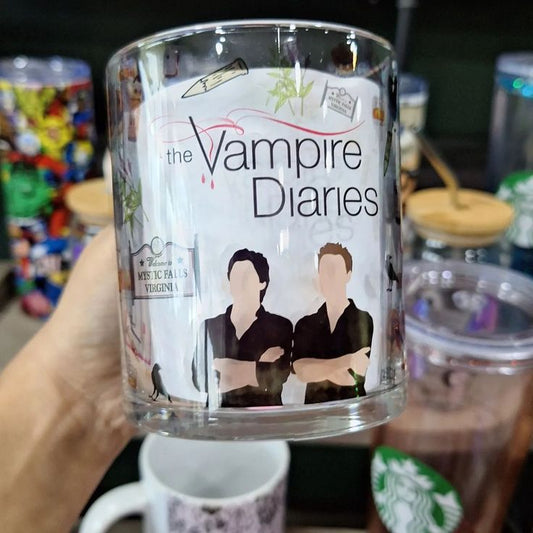 The Vampire Diaries Glass Mug