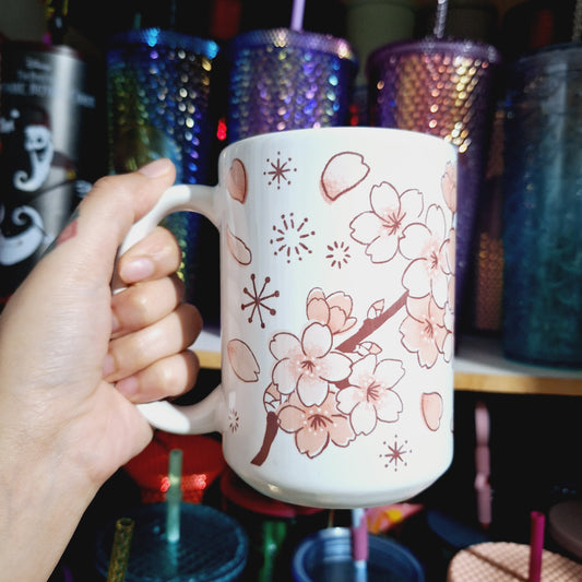 Cherry Blossom 15oz Mug