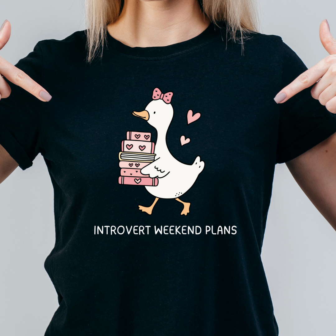 Introvert Weekend Plans Tshirt