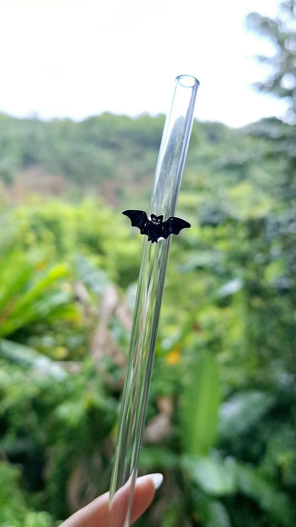 Halloween Glass Straw