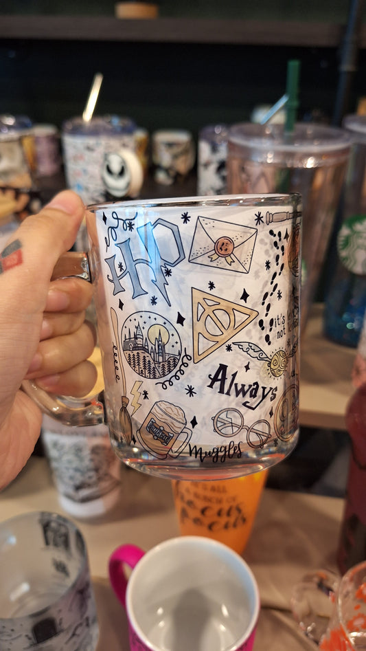 Harry Potter Glass Mug