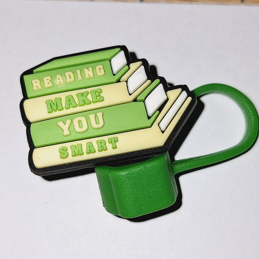 Bookish Stanley Straw Topper