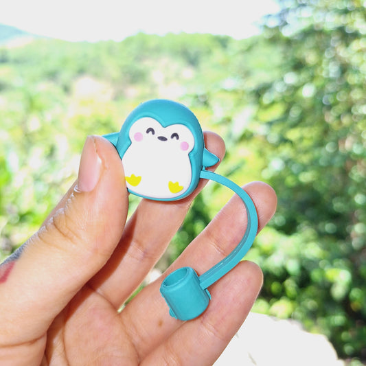 Cute Penguin Stanley straw topper