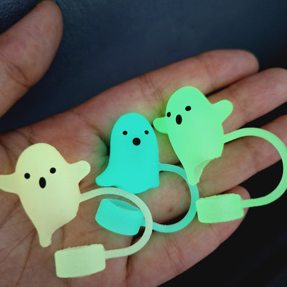 Ghost Glow in the Dark Stanley Straw Topper