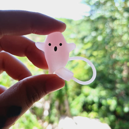 Ghost Glow in the Dark Stanley Straw Topper