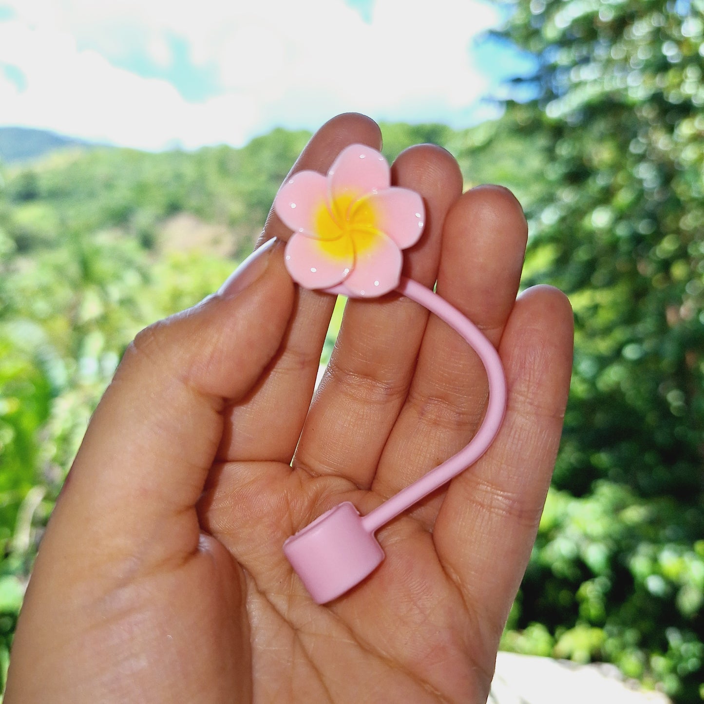 Flower Stanley Straw Topper