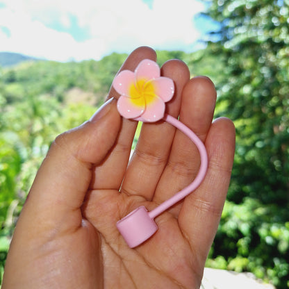 Flower Stanley Straw Topper