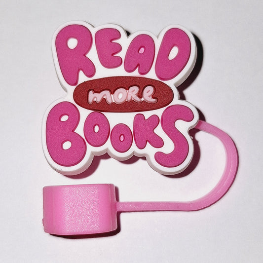 Bookish Stanley Straw Topper