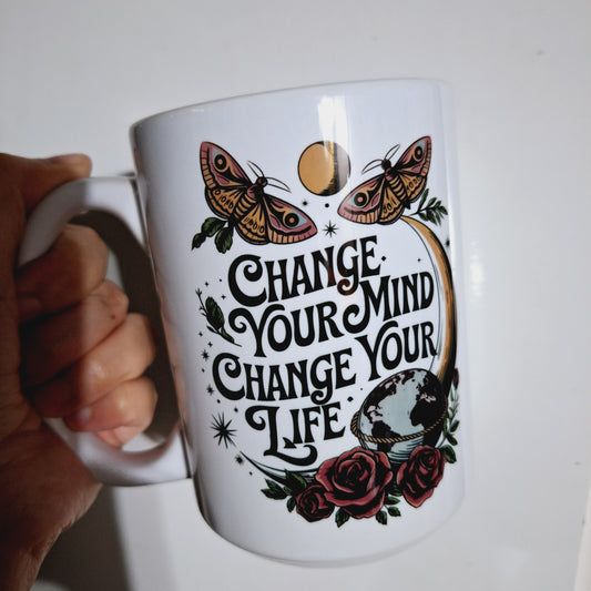 Change your mind change your life 15oz mug