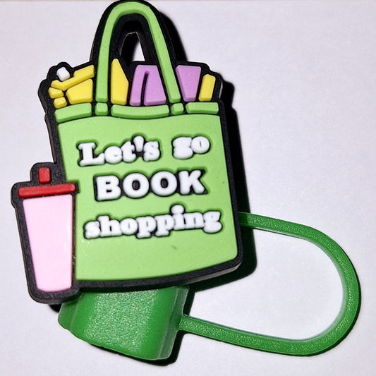 Bookish Stanley Straw Topper