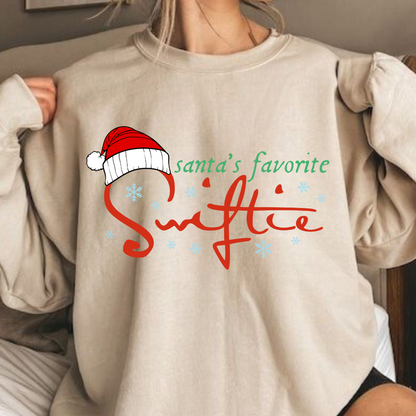 Santa's Favourite Swiftie Sweatshirt