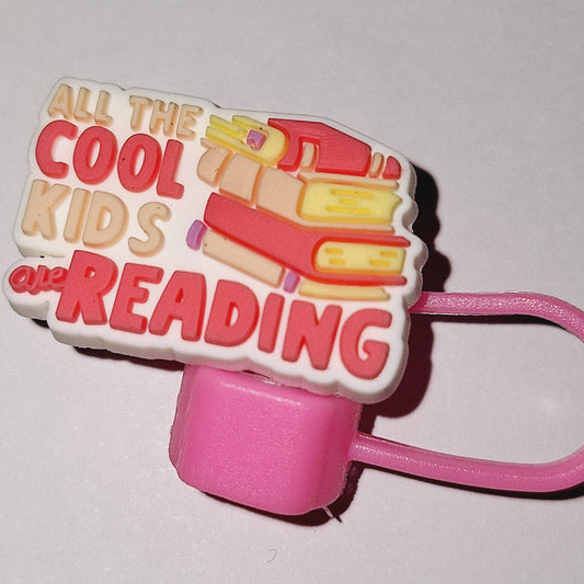 Bookish Stanley Straw Topper